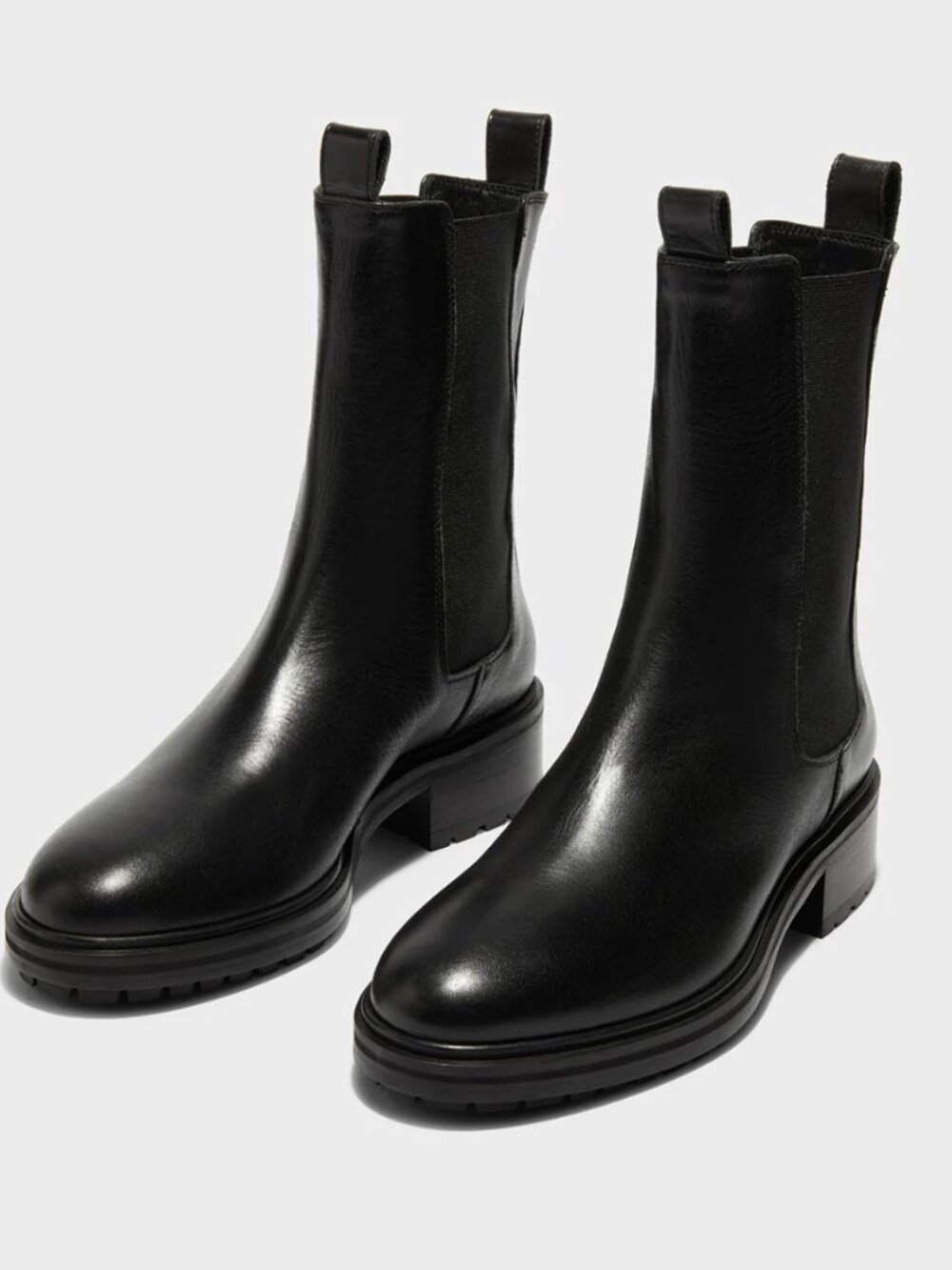AEYDE women's Jack leather ankle boots in black - IT38/US 7.5